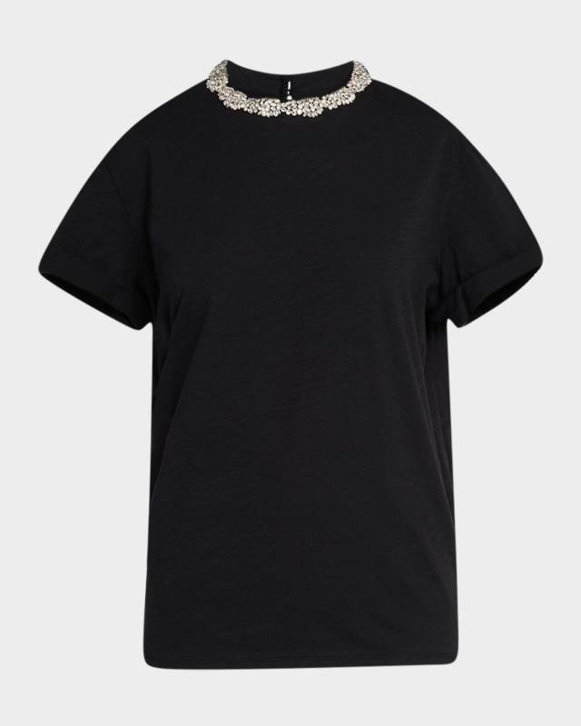 Garden Bree Crystal Short-Sleeve T-Shirt